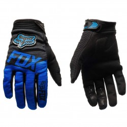 Мотоперчатки Fox GL1 Black/blue, черный/синий, размер L
