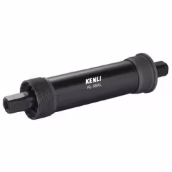 Каретка-картридж KENLI KL-08AL, промподшипники, чашки стальные, SQR, 68 мм, 165 мм, FATBIKE