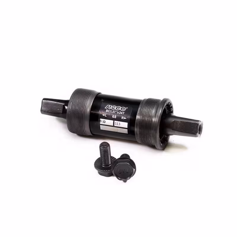 Каретка-картридж NECO B-910, промподшипники, чашки стальные, SQR, 68 мм, 113 мм