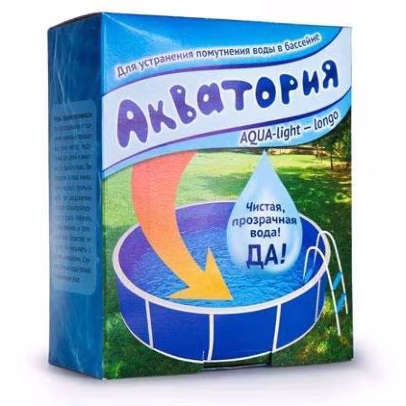 Акватория Aqua-light для устранения помутнения воды, 500 гр