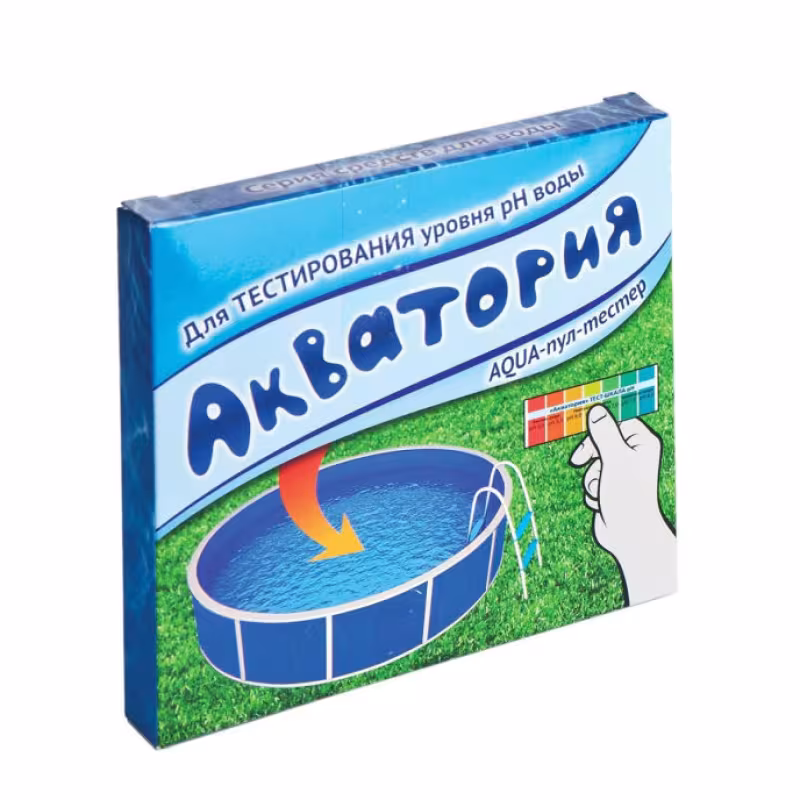 Акватория Alga-пул для тестирования РН воды, 5х2 мл