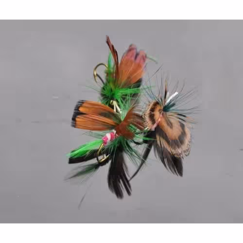 Набор мух для нахлыста Beilong, 4 шт