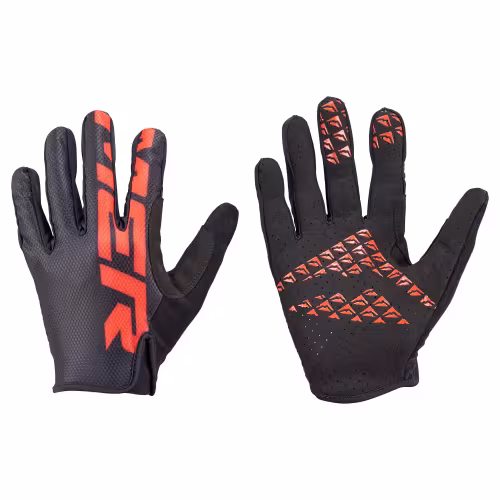 Велоперчатки Merida Trail, черный/красный, размер XS