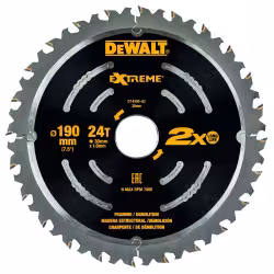 Диск пильный по дереву DeWALT Extreme DT10640-QZ,190х1,6х30 мм