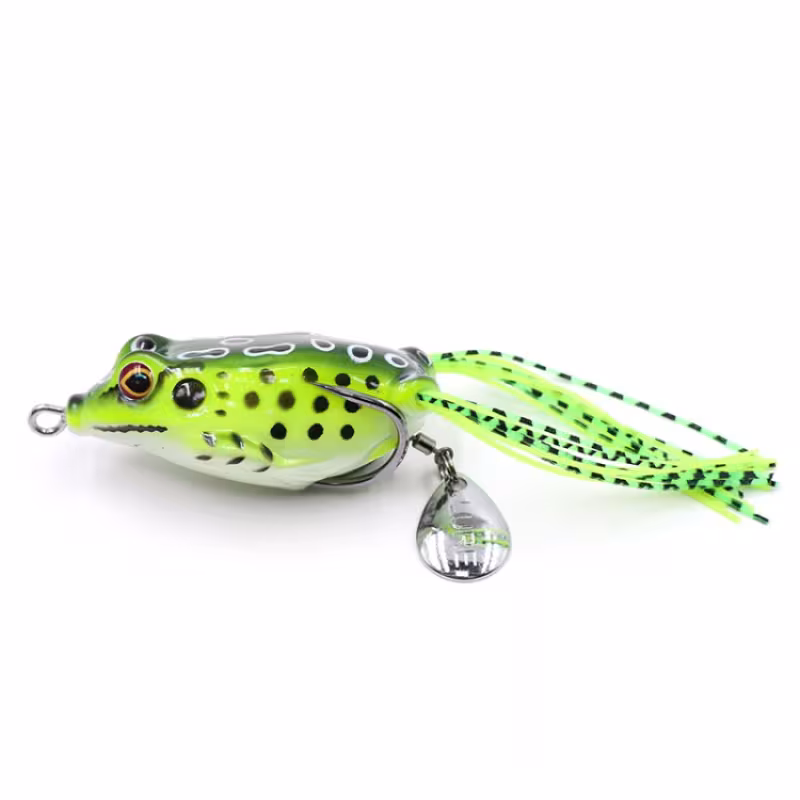 Силиконовая приманка Namazu Frog c лепестком, 55мм, 10г, цвет 09