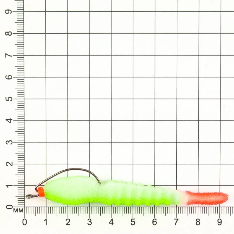 Поролоновая приманка Yaman Water Troll, 85 мм, цвет 106, упаковка 3 штуки