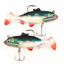 Приманка оснащённая Namazu PVC Carp, L-100 мм, 31 г, цвет 01, 2 штуки