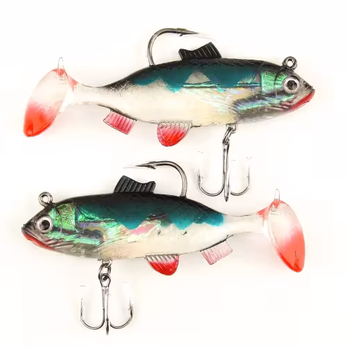 Приманка оснащённая Namazu PVC Carp, L-100 мм, 31 г, цвет 01, 2 штуки