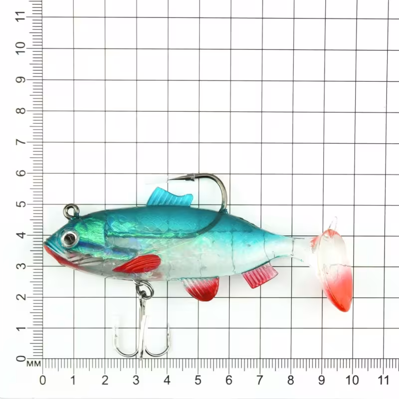 Приманка оснащённая Namazu PVC Carp, L-100 мм, 31 г, цвет 03, 2 штуки