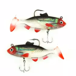 Приманка оснащённая Namazu PVC Carp, L-100 мм, 31 г, цвет 02, 2 штуки