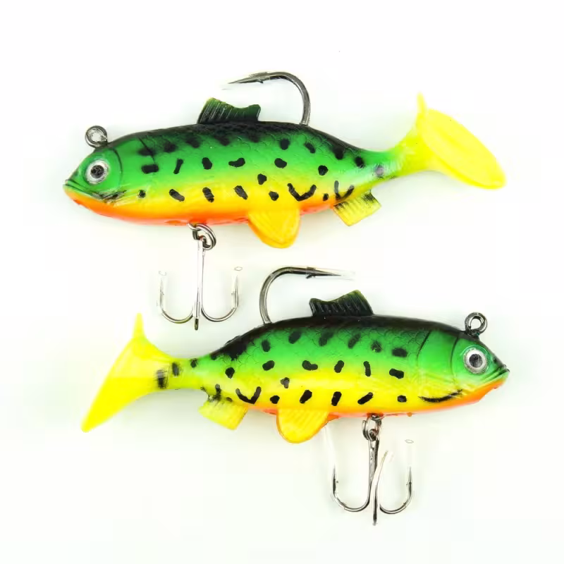 Приманка оснащённая Namazu PVC Carp, L-100 мм, 31 г, цвет 07, 2 штуки