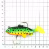 Приманка оснащённая Namazu PVC Carp, L-100 мм, 31 г, цвет 07, 2 штуки