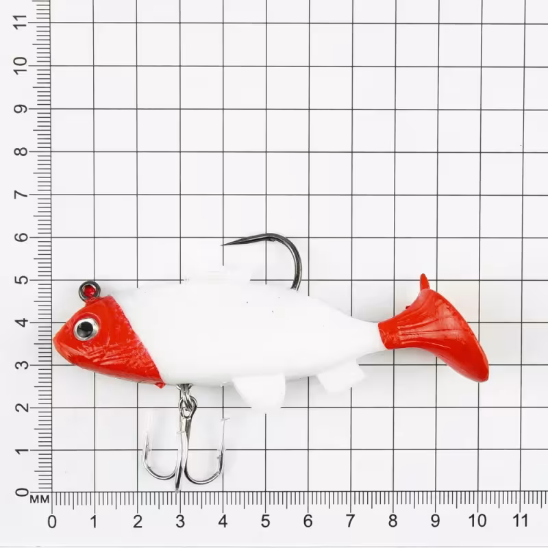 Приманка оснащённая Namazu PVC Carp, L-100 мм, 31 г, цвет 09, 2 штуки