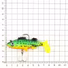 Приманка оснащённая Namazu PVC Perch, L-80 мм, 19 г, цвет 07, 2 штуки