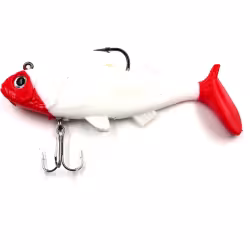 Приманка оснащённая Namazu PVC Perch, L-80 мм, 19 г, цвет 09, 2 штуки