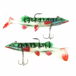 Приманка оснащённая Namazu PVC,  L-140мм, 41г. цвет 04, 2 штуки