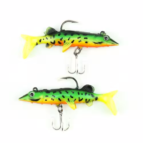 Приманка оснащённая Namazu PVC, L-80 мм, 8 г, цвет 07,  2 штуки