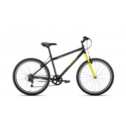 Велосипед горный Altair MTB HT 26 1.0 ( рост 19, 7 скоростей ) черный/желтый