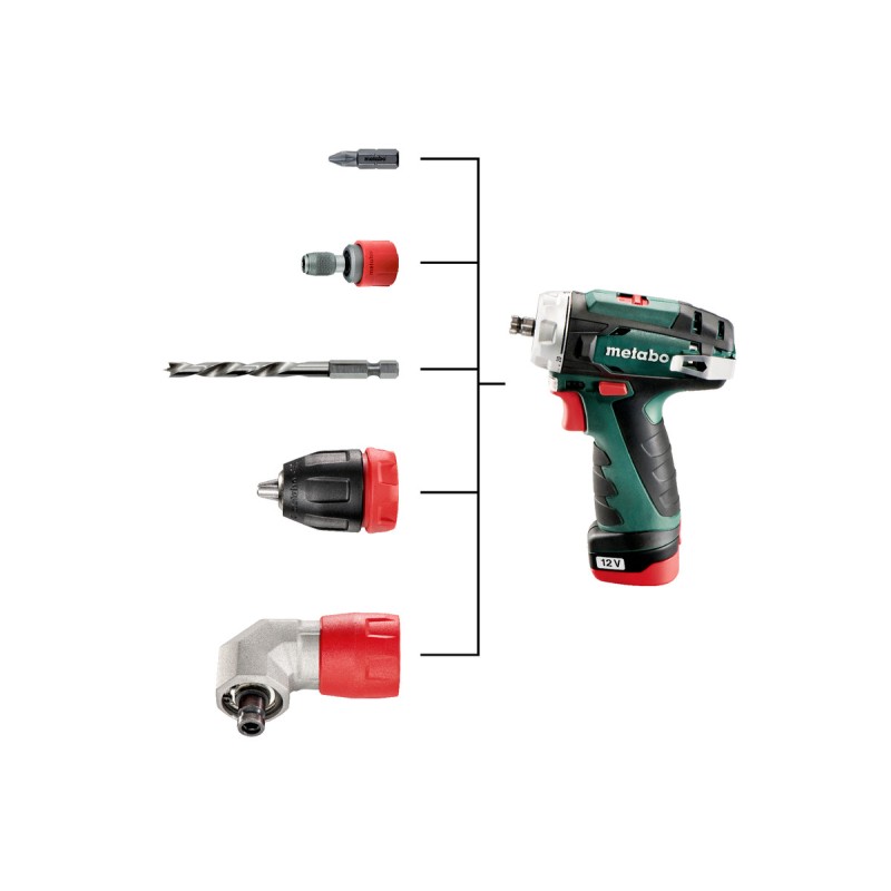 Дрель-шуруповерт аккумуляторная Metabo PowerMaxx BS QUICK BASIC 