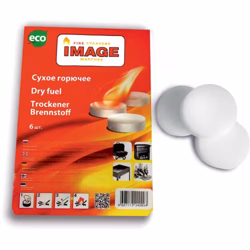 Сухое горючее для розжига, 6 таблеток