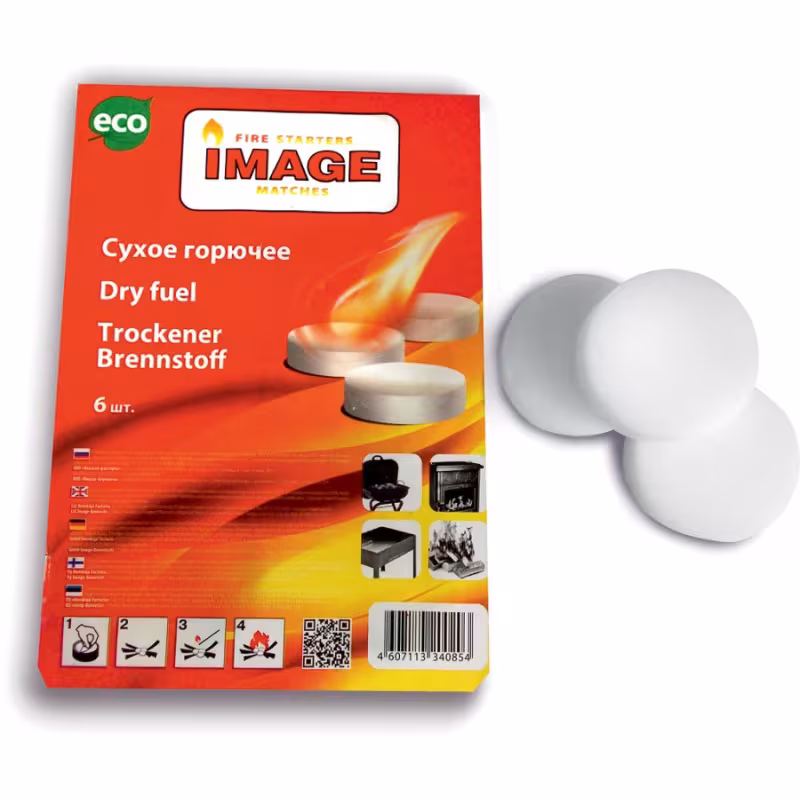 Сухое горючее для розжига, 6 таблеток