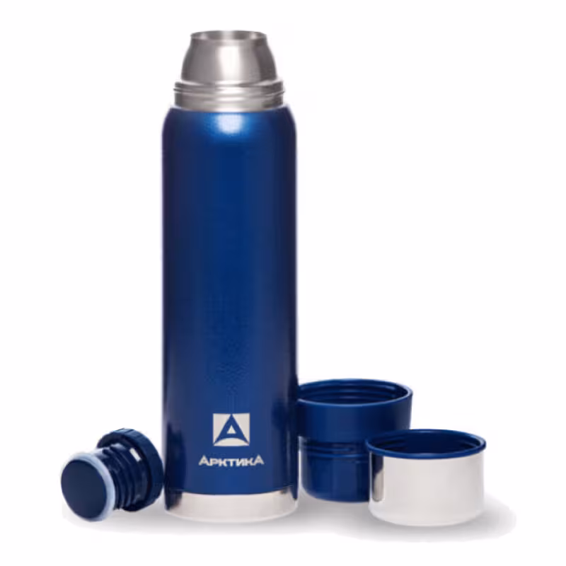Термос Арктика 106-900, 0.9 л, синий