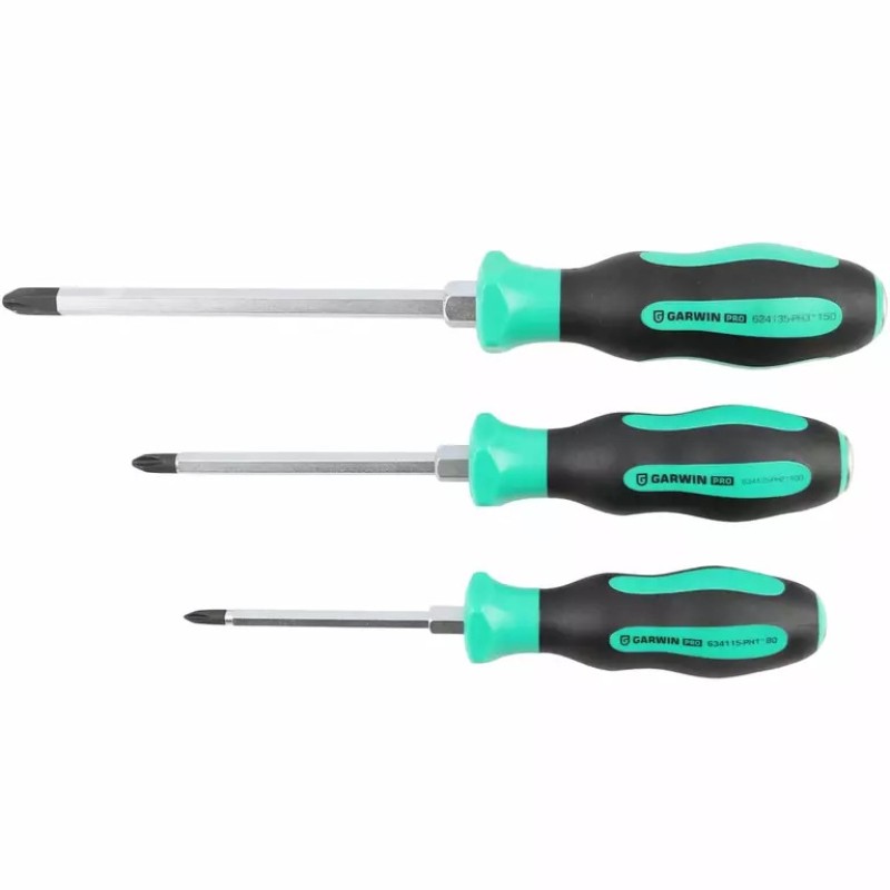Набор отверток ударных PH, SL Garwin 646265, 6 предметов
