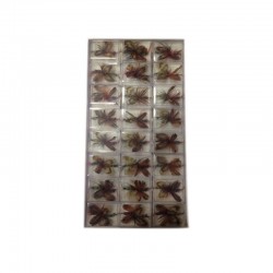 Набор мух для нахлыста Beilong, 24 шт