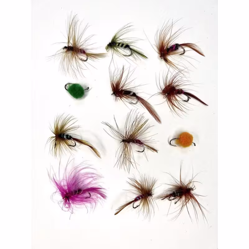 Набор мух для нахлыста Beilong, 12 шт