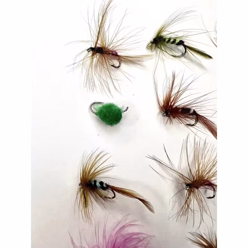 Набор мух для нахлыста Beilong, 12 шт