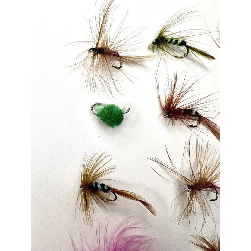 Набор мух для нахлыста Beilong, 12 шт