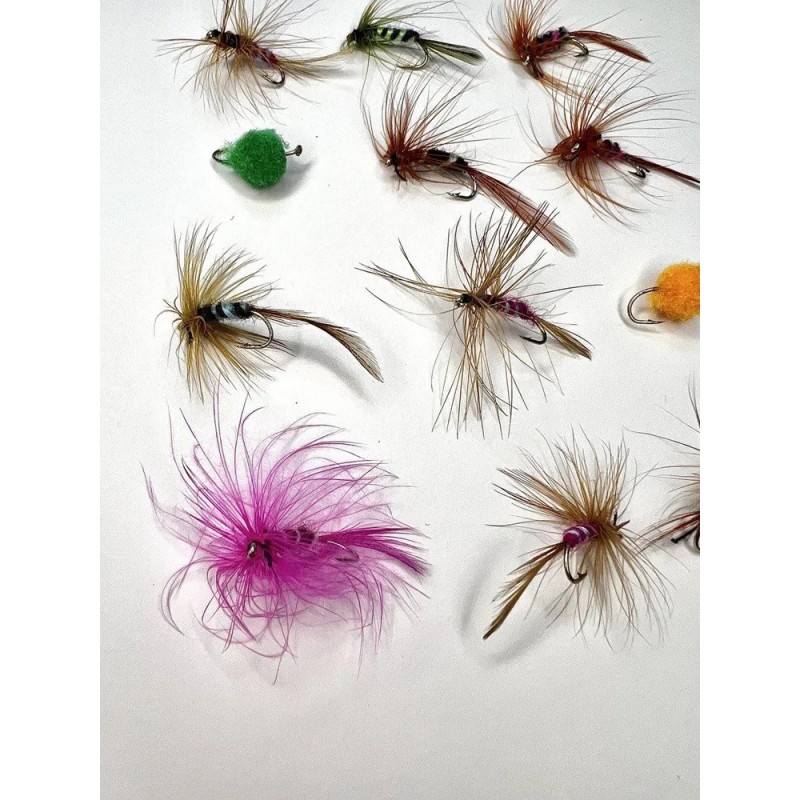 Набор мух для нахлыста Beilong, 12 шт