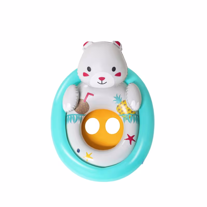 Лодочка надувная детская Bestway животные, 81х56 см