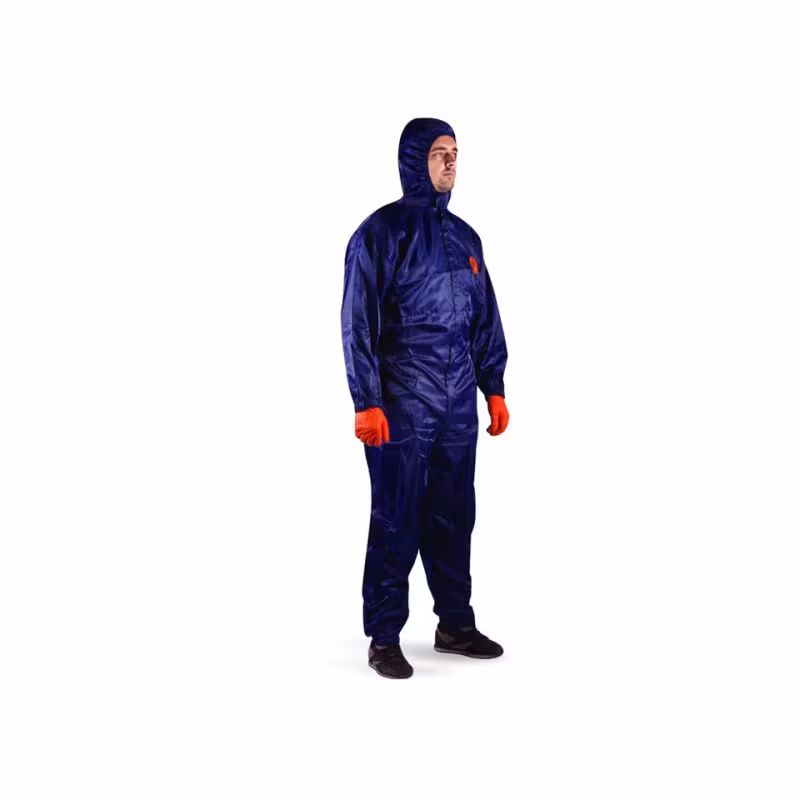 Комбинезон многоразовый защитный с антистатическими свойствами, из ткани (100% полиэфир)