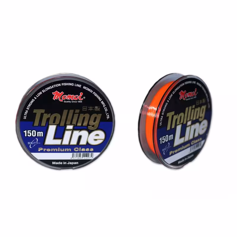 Леска Momoi Fishing Trolling Line 5900м, 0,437мм,18кг, оранжевый