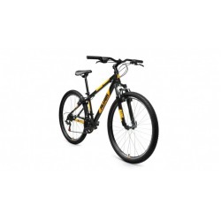 Велосипед горный хардтейл взрослый Altair AL 27.5 D, рост 17, 21 скорость, черный/оранжевый