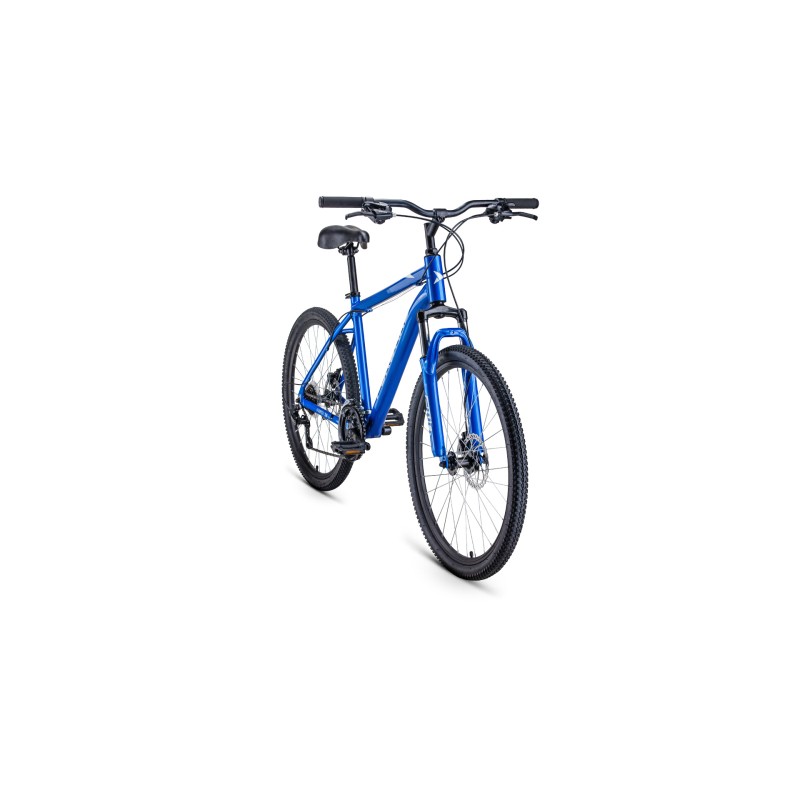 Велосипед горный хардтейл взрослый Forward Hardi 26 2.1 disc, рост 18, 21 ск., синий/бежевый