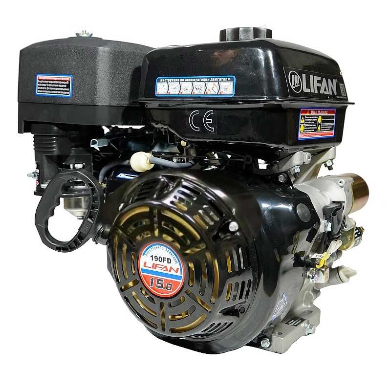 Двигатель бензиновый Lifan 190FD D25 11A