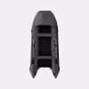 Надувная лодка ПВХ Gladiator E450PRO, НДНД, темно-серый