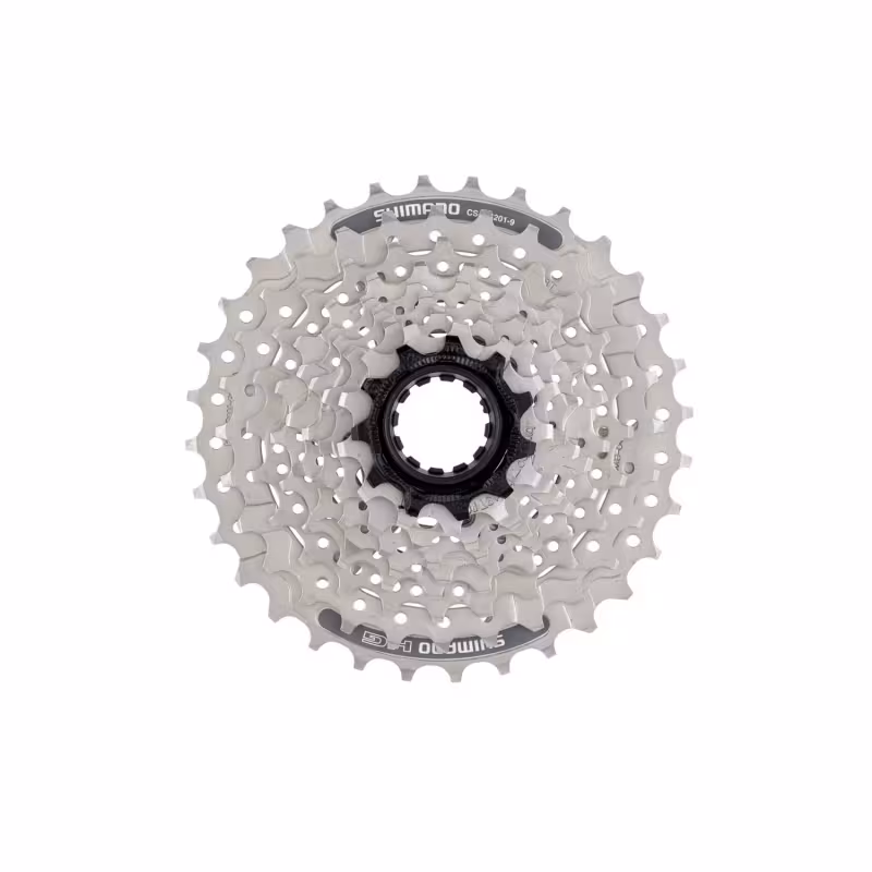 Кассета 9 ск. SHIMANO CS-HG201-9, ALTUS, 11-32T, HYPERGLIDE