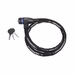 Замок тросовый 18*1000мм, усиленный ,3ключа, Зубр