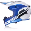 Мотошлем Acerbis Linear, синий/белый, размер M