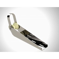 Роульс якорный оцинкованный Практик, 325х67 мм