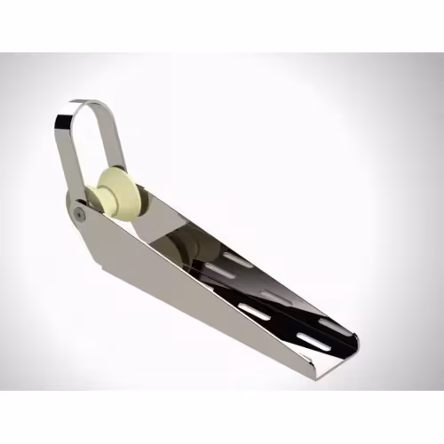 Роульс якорный оцинкованный Практик, 325х67 мм