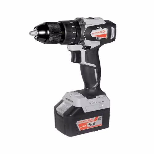 Дрель-шуруповерт аккумуляторная Интерскол ДА-13/18ВК