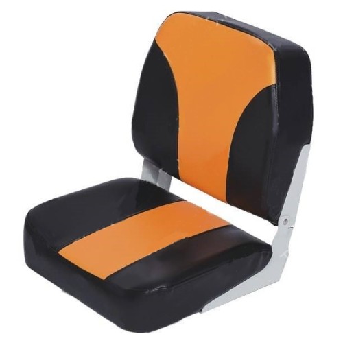 Сиденье складное для лодки Тентплюс, низкая спинка (40 см от подушки)