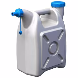 Канистра пластиковая для воды Radivas G1-3-002, белый, 15 л