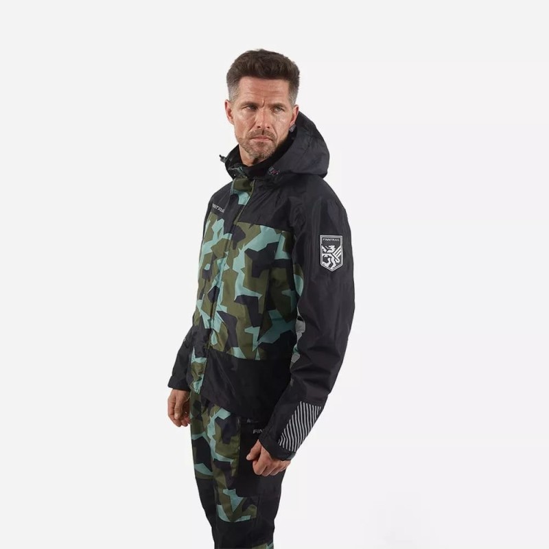 Костюм мужской Finntrail Thor 3420, мембрана Hard-Tex, черный, размер 50-52 (L), 175-185 см