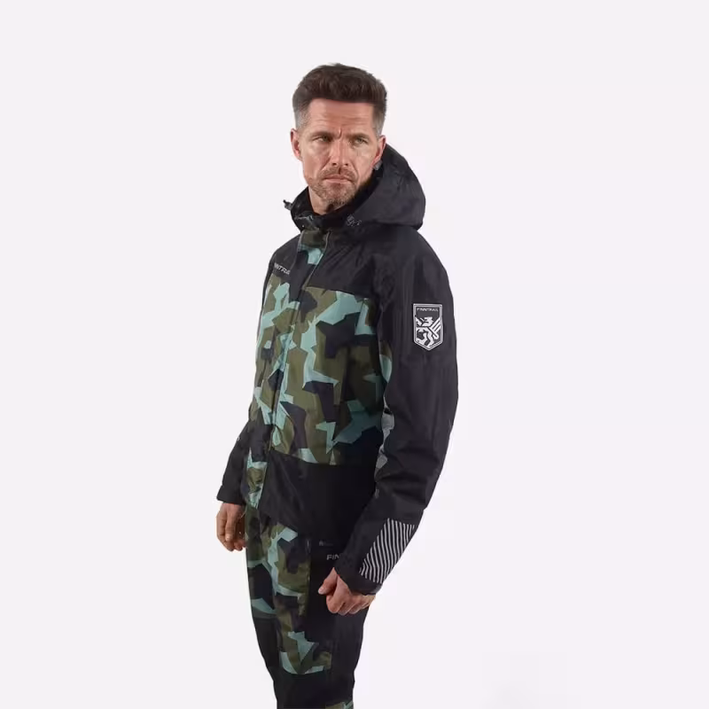 Костюм мужской Finntrail Thor 3420, мембрана Hard-Tex, черный, размер 54-56 (XL), 180-190 см