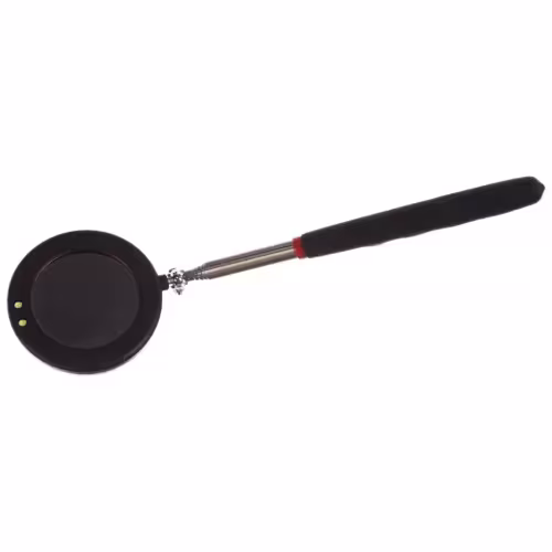 Зеркало досмотра RockForce RF-617RL, телескопическое, подсветка, 280-870 мм